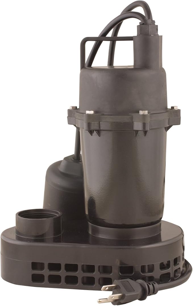 Star 2SPHALC 1/4 HP Submersible Sump Pump with Tethered Float Switch