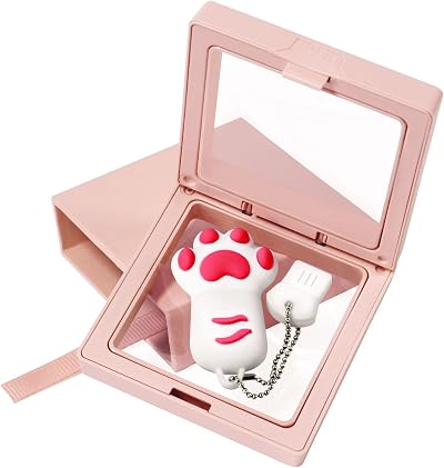AdrreyuFny 64GB USB 2.0 Flash Drive Cat Paw Design Data Storage Gift Box
