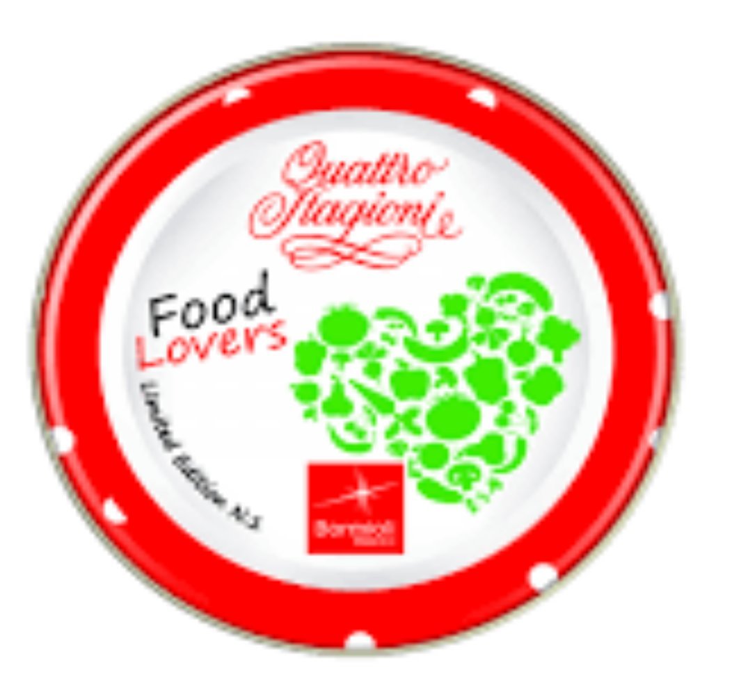 color rojo 70 mm Tapas para amantes de los alimentos Bormioli Rocco