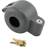 PRIME-LINE Door Knob Lock-Out Device, Keyed Alike, Diecast, Gray (1 Set)