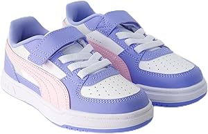 PUMA Caven III Block AC+ PS, Unisex-Kinder und Jungen, Intense Lavender Pearl Pink Weiß, 34,5 EU, Intense Lavendelperle pink weiß, 34.5 EU