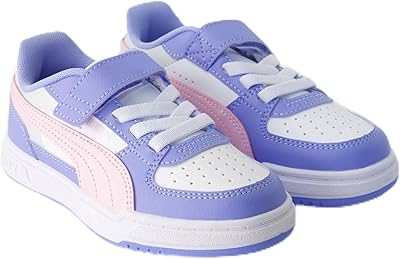PUMA Caven III Block AC+ PS, Unisex-Kinder und Jungen, Intense Lavender Pearl Pink Weiß, 34,5 EU, Intense Lavendelperle pink weiß, 34.5 EU
