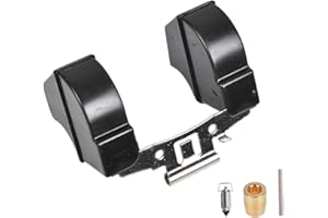 WFLNHB Carburetor Carb Float with Valve Pin Needle Seat Repair Kit Replacement for Yamaha YFM250 YFM350 YFM400