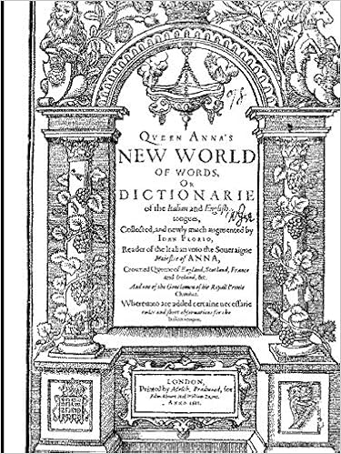 Florio's Italian English Dictionary