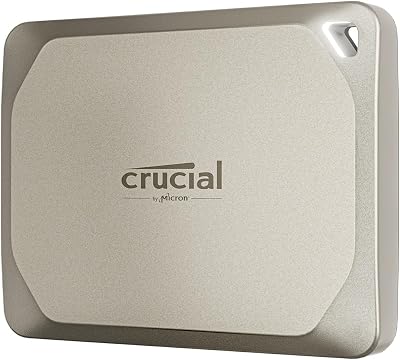 Crucial X9 Pro Mac 4TB Portable SSD USB-C 3.2 IP55 1050MB/s Ready