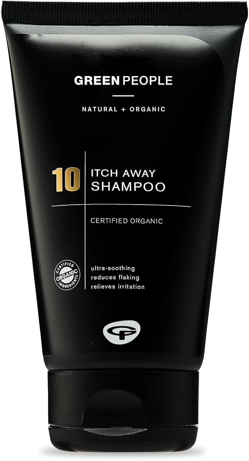 Green People for Men No.10 Itch Away Shampoo 150ml | Natural & Organic Herbal Shampoo for Men with Dry, Itchy or Flaky Scalp | Silicone Free & SLS Free Men’s Hair Care | Cruelty Free & Vegan