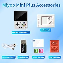 Miyoo Mini Plus Retro Game Console,3.5 Inch IPS