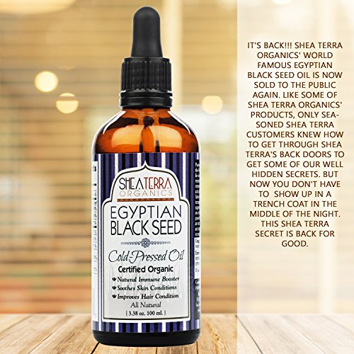 Egyptianl Black Seed Oil Oil, 100 Pure, Cold Pressed Extra Virgin Non
