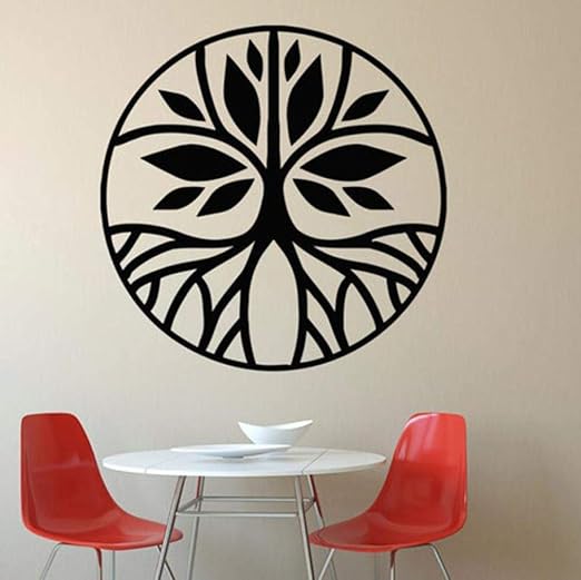 Pegatinas De Pared Calcomanías Árbol De La Vida Árbol En Círculo