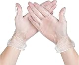 EuroMarksGlobal 500 Clear Vinyl Gloves Powder Free Latex Free Food Medical view 4
