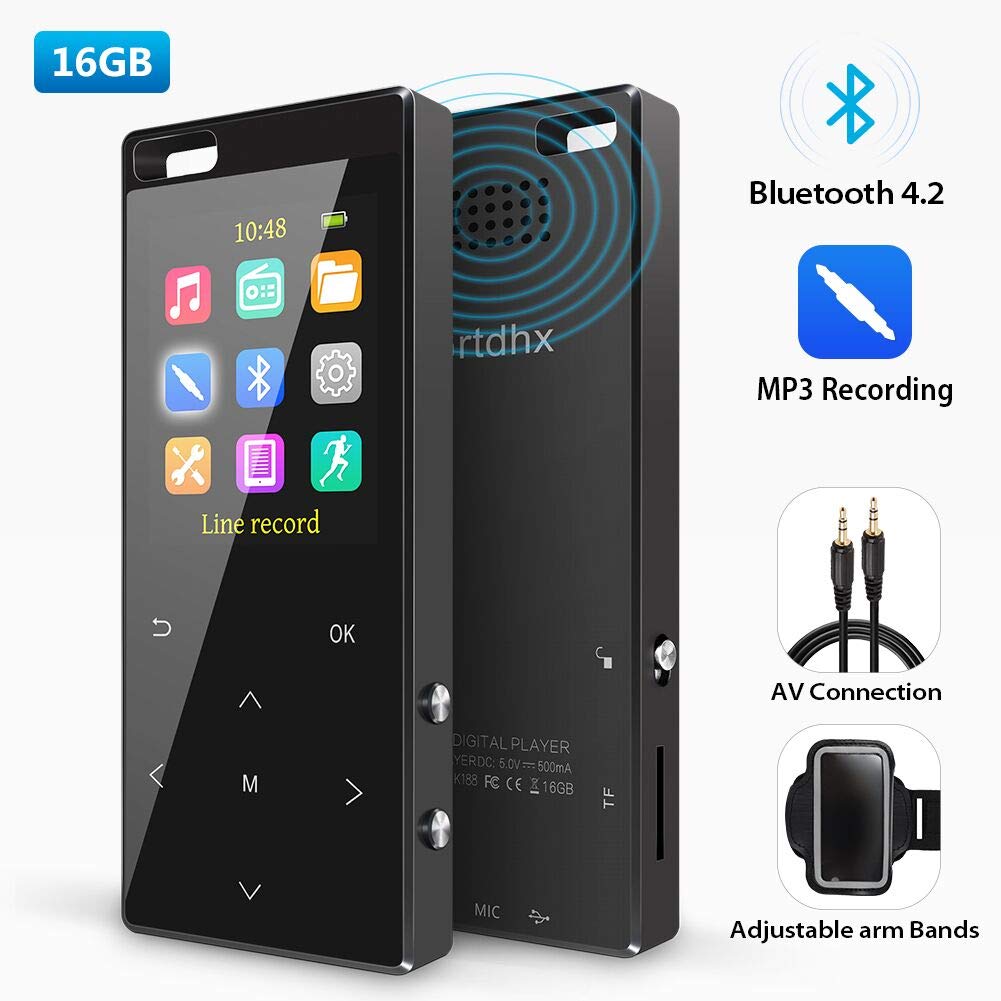 MP3 Player 16GB with bluetooth4.2, MP3 Direct Amazon.co.uk Electronics