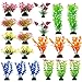 CousDUoBe Aquarium Decorations 21 Pack Lifelike Plastic Decor Fish Tank Plants,Used for Household and Office Aquarium Simulation Plastic Hydroponic Plantsthumb 1