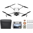 DJI Mini 3 Fly More Vlogger Combo (DJI RC) Drone 4k (Renewed)