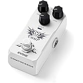 RVONE Analog Compressor Pedal Guitar/Bass, Studio-Grade Guitar Pedal Compressor, Guitar Effects Pedal for Electric Guitar Bas