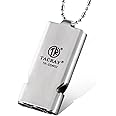 TACRAY Emergency Whistles Lifeguard Safety Whistle with Neck Chain and Keychain for Outdoor Camping Hiking