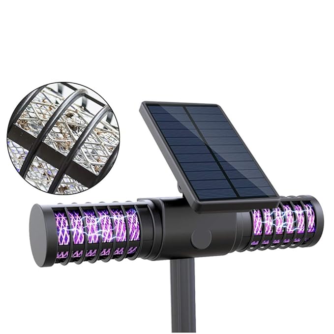 Krx Artefatto Antizanzare Lampada Solare zanzara