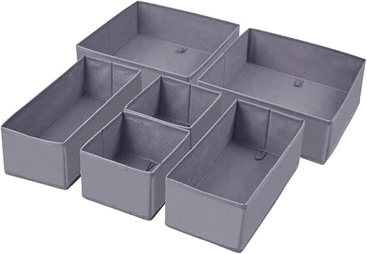 Amazon.com: Homyfort - Caja de almacenamiento de tela plegable para
