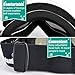 Odoland Kids Ski Goggles, Snowboard Goggles for Youth Skiing Age 8-16, Snow Goggles S2 Double Lens Anti-Fog UV400 Protection