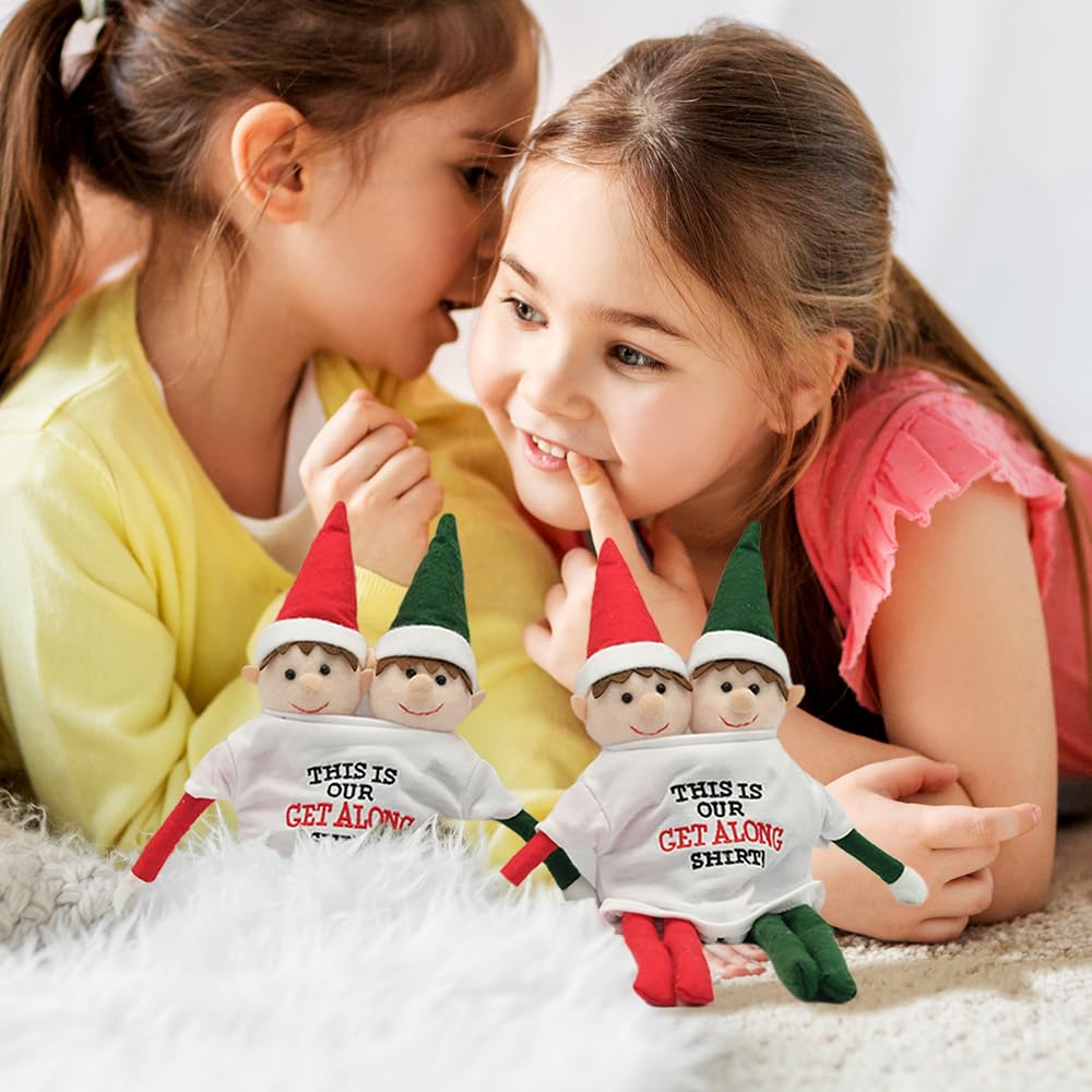 LovelfStory Elf Doll Accessories Clothes, Get Along Shirt Couture Holiday for Boy or Girl Elf, Doll is not Included