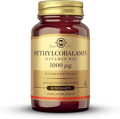Solgar Methylcobalamin 1000 mcg Nuggets 30 Sub lingual Vegan B12