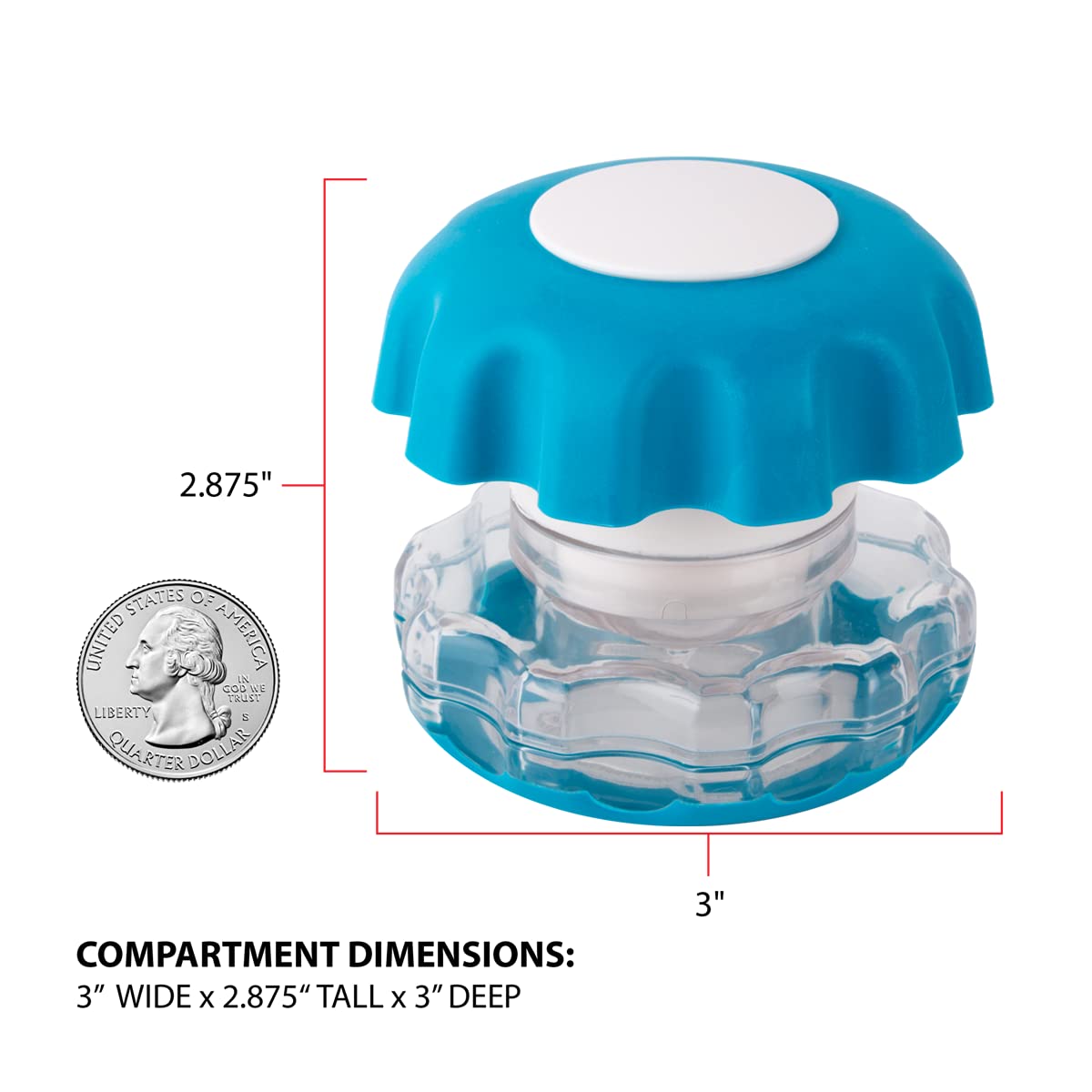 EZY DOSE Pill Crusher, Cutter And Grinder, Daily Usage, Safely Cut