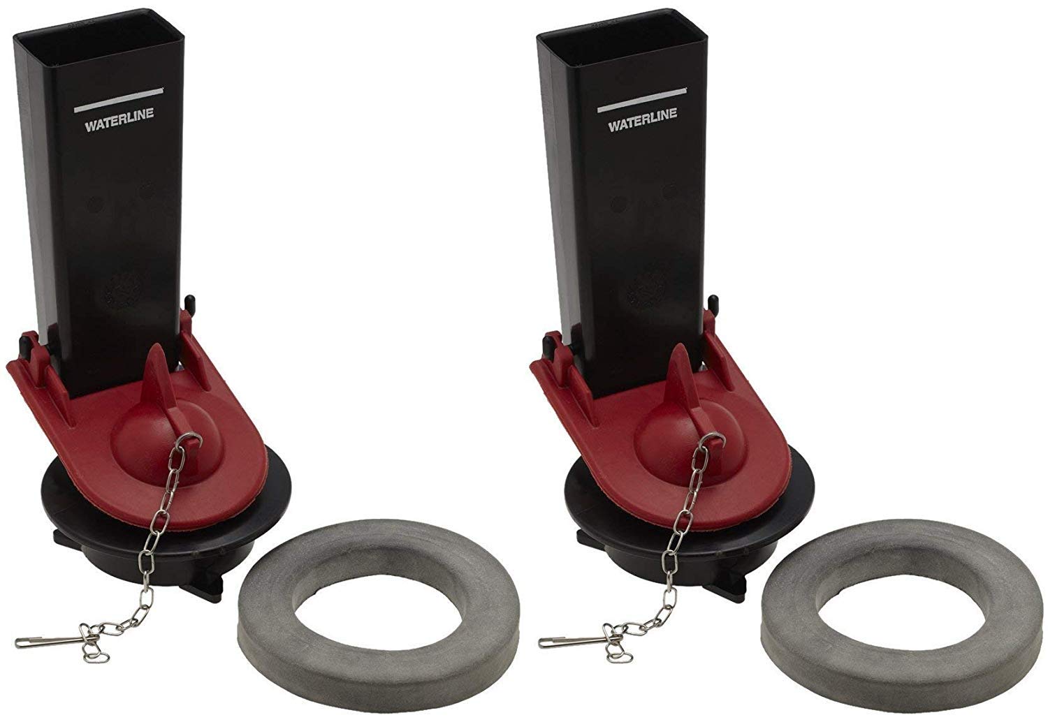 Glacier bay toilet flush valve leaking