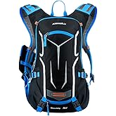 ANMEILU Outdoor Cycling Backpack, 18L, Black
