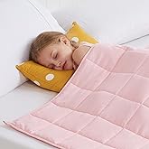 HOSUKKO Weighted Blanket - 3 lbs Pink Heavy Blanket - Breathable Blanket(36 * 48 inches, 3 lbs)