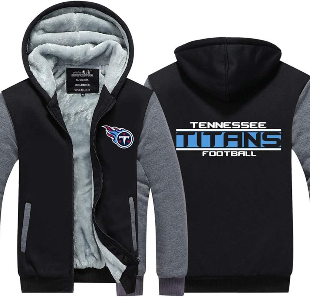 CHANGRAN Fall/Winter Rugby Tennessee Titans LongSleeved Hooded
