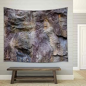 Vintage Grunge Wall Texture - Fabric Wall Tapestry Home Decor - 51x60 inches