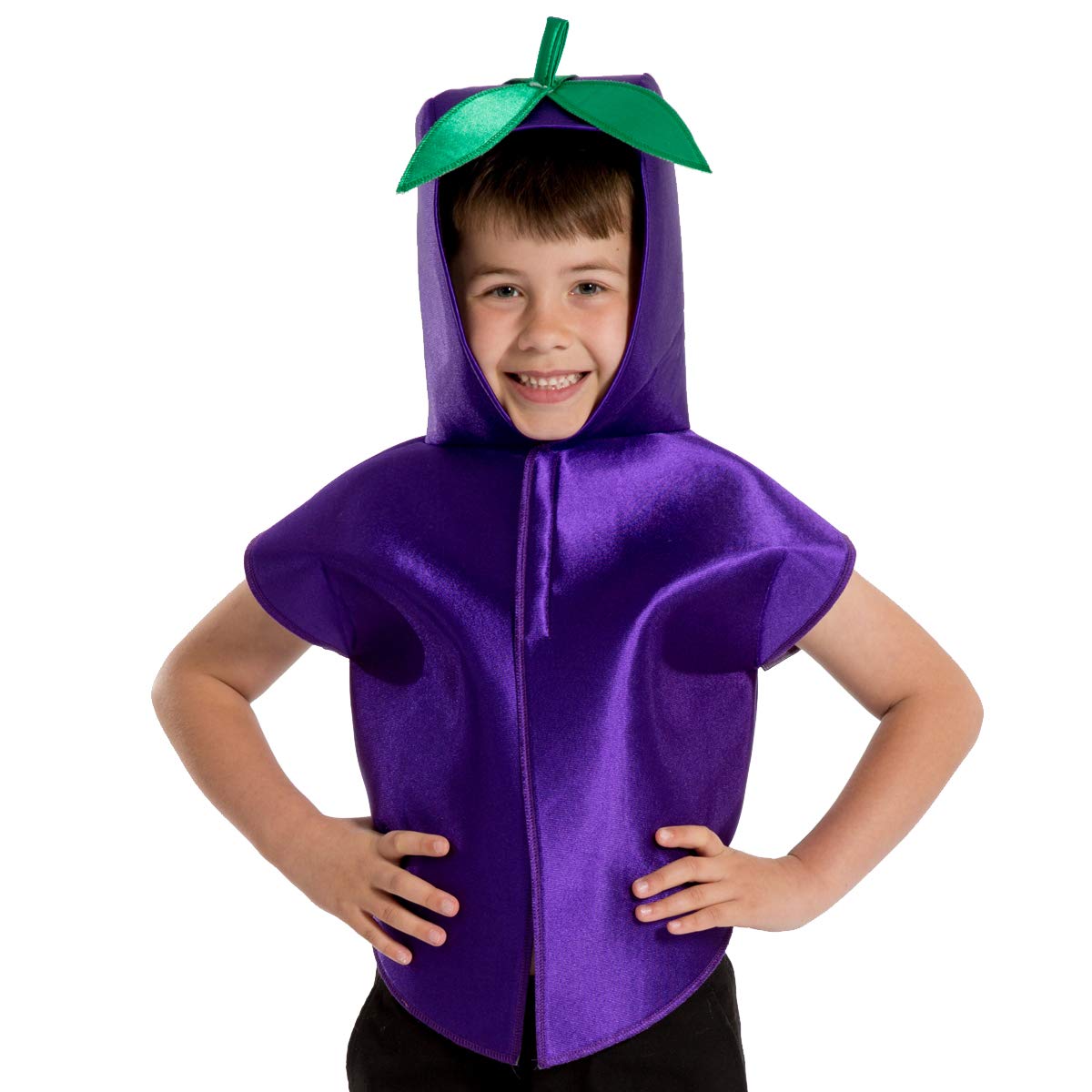 Charlie Crow Plum or Grape Costume for kids 3-8 years.