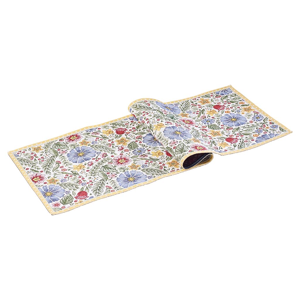 Villeroy & Boch Runner, Cotton, Multicoloured, 32 x 96 cm, Spring