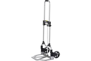 Magna Cart MCI Steel Folding Hand Truck, Foldable Personal Moving Dolly with Wheels, 160-Pound Capacity