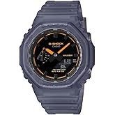 Casio G-Shock Smoke Light Analog-Digital Blue Resin Watch GA2100K-2A