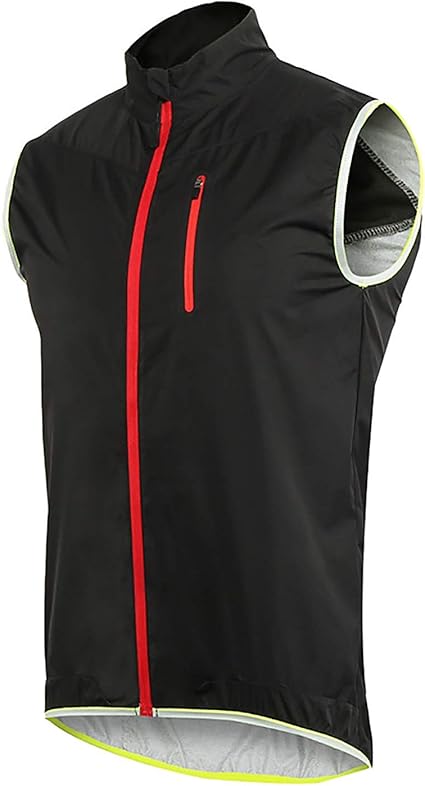 Fahrradweste Damen Herren - ROCKBROS Winddicht, Packbar, Atmungsaktiv, Für Rennrad & MTB