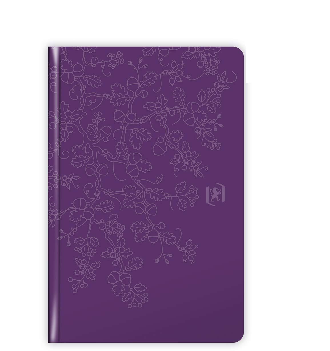 Oxford Beauty 2019-2020 Agenda August to August 1 Week on 2 Pages Format 10 x 15 Purple