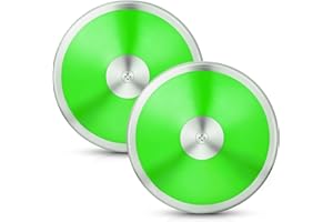 Wettarn 2 Pcs 1. 6 kg Sports Training Discus for Junior High School Students Teen Boys Girls Graduation Gifts for Discus Track and Field Discuses Track and Field Equipment Men Women