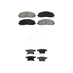 SIM Front Rear Semi-Metallic Brake Pads Kit