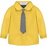 Mud Kingdom Little Boy Dress Shirt Long Sleeve Cute