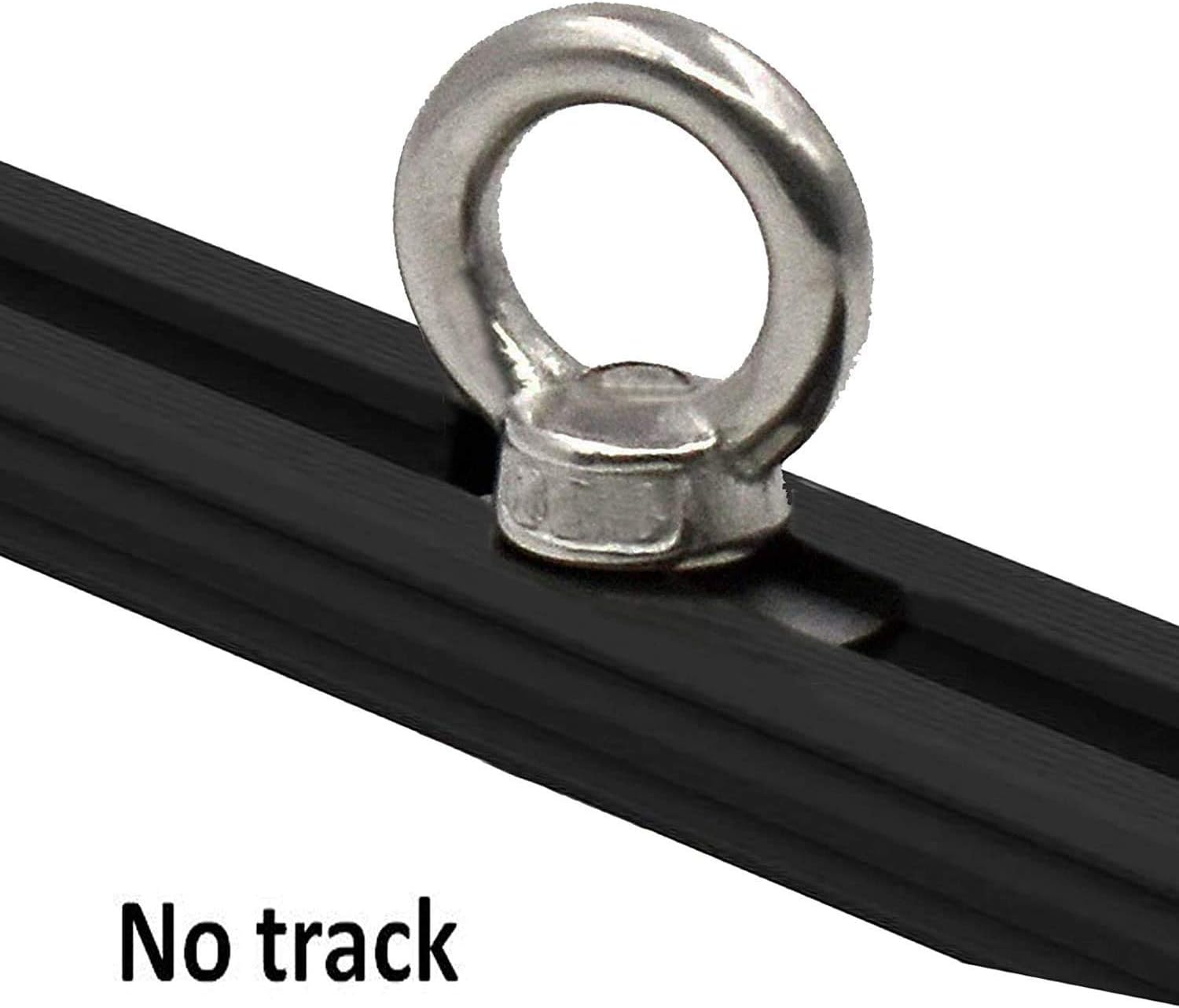 4 Pack Pmsanzay Quick Release Track Rail Adapter Kayak Track Mount Tie