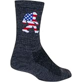 SockGuy Big Foot Wool 6" Socks BLUE