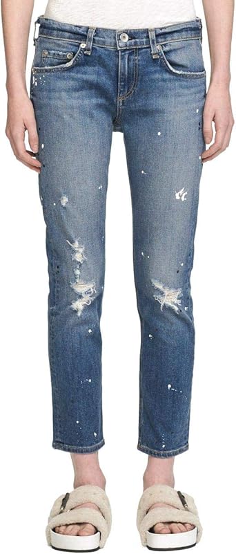splatter paint jeans womens