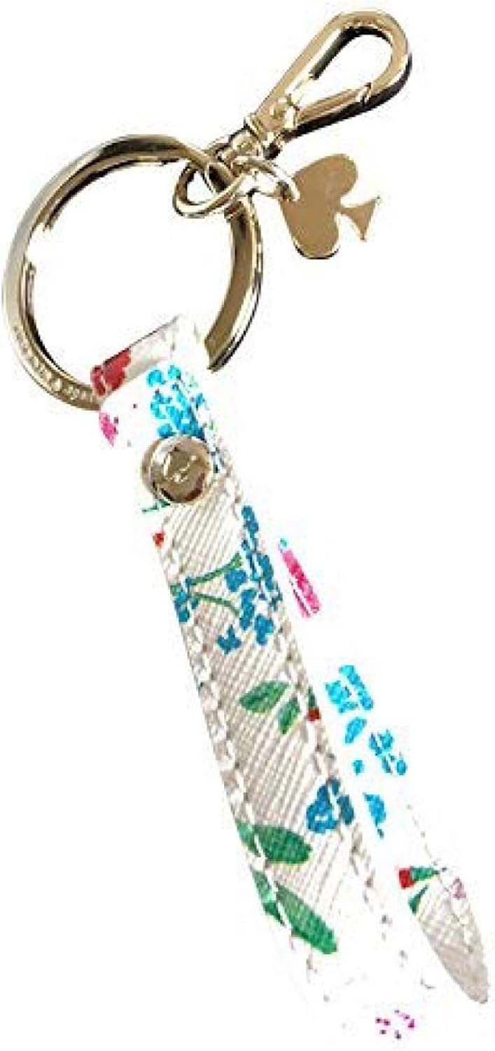 Kate Spade New York Keychain Key Fob WORU0249 Cream Multi