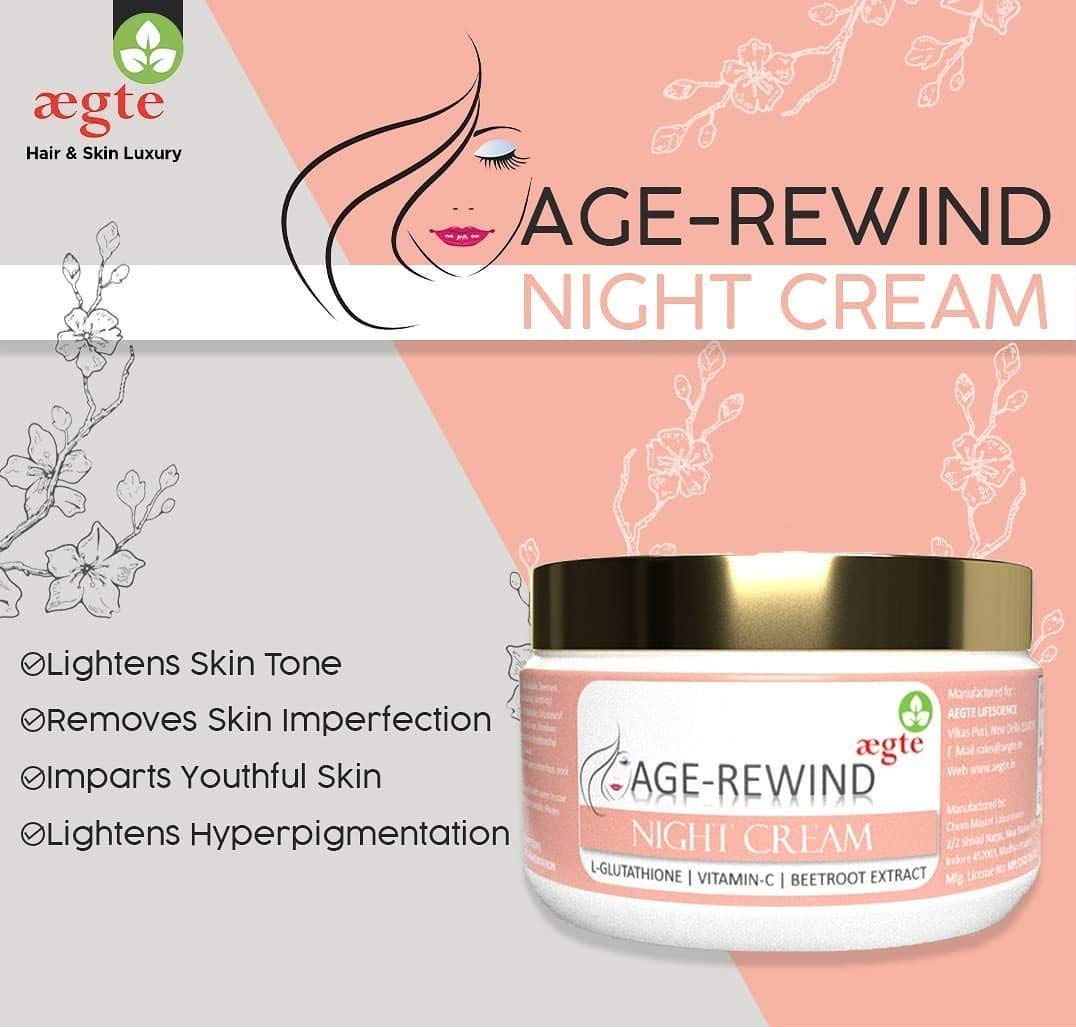age rewind night cream price