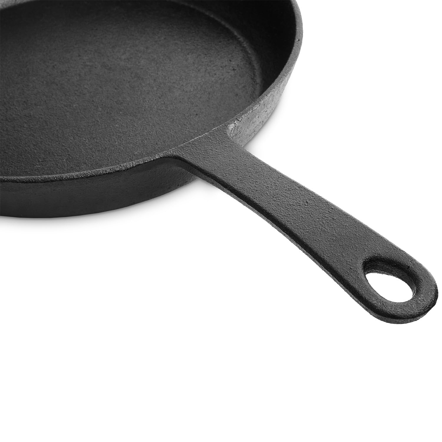 BURNHARD Gusseisen Pfanne Ø30 cm, Bratpfanne, Pre-Seasoned - Für Gasgrill, Backofen und alle Herdarten inkl. Induktion 4