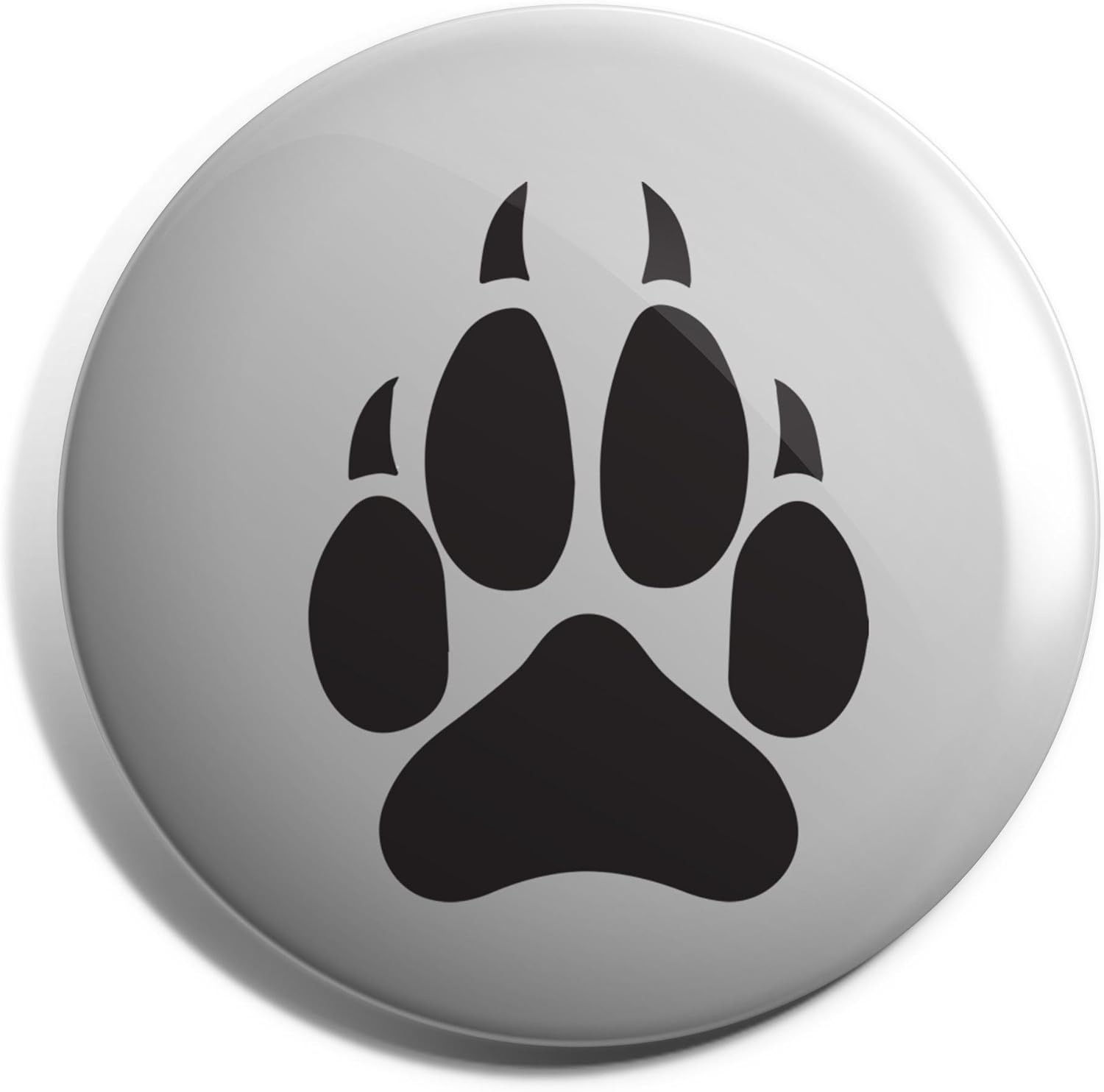 Hippowarehouse Dog paw print pocket Badge Pin Amazon.co.uk Clothing