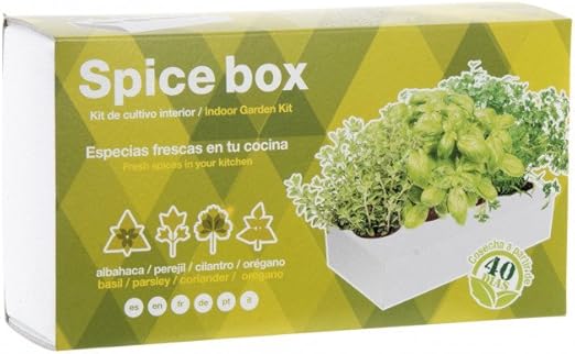 Hogar y más - Kit Huerto Urbano Interior. Especias aromáticas ...