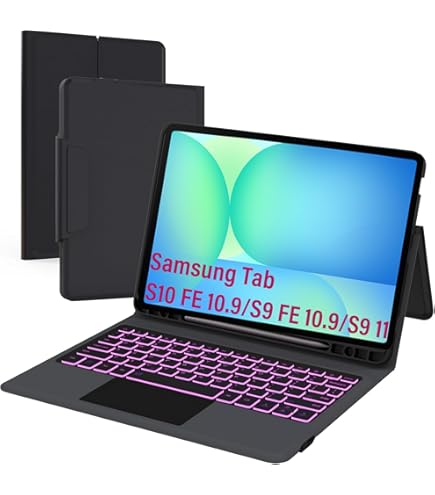 Androidタブレットアクセサリー GALAXY tab s9 book cover keyboard slim Amazon.com: Samsung Book Slim Keyboard Cover for Galaxy Tab