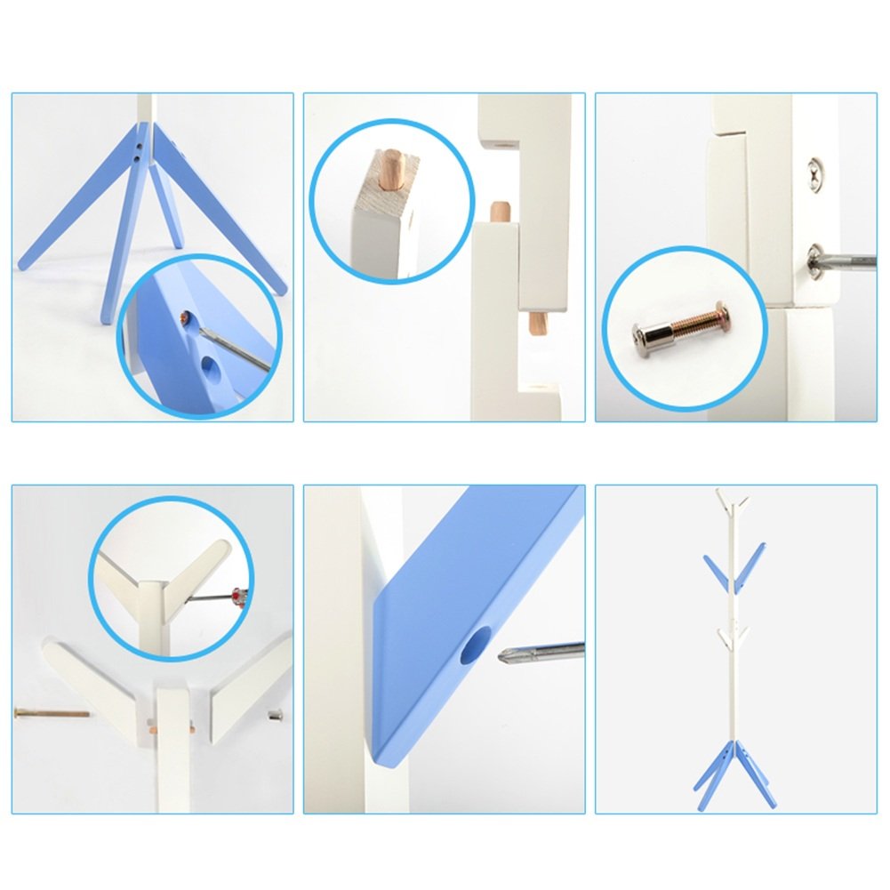 Best Colorful Standing Coat Rack