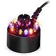 AGPtek® Color Changing 12 LED Mist Maker Fogger Water Fountain Pond Fog Machine Atomizer Air Humidifier